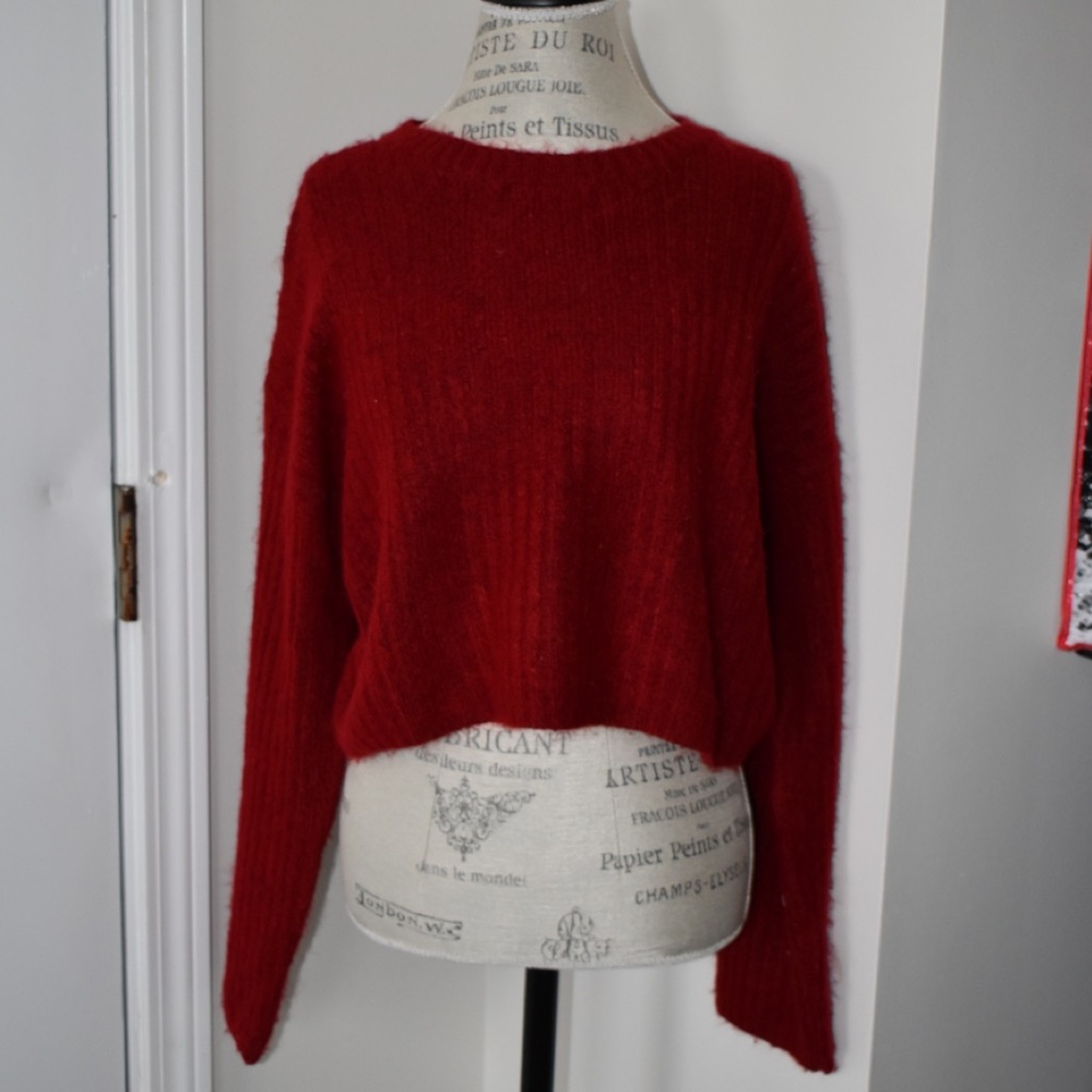 Fuzzy sweater